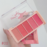 پالت رژگونه 5 تایی ANYLADY Sweet Unicorn