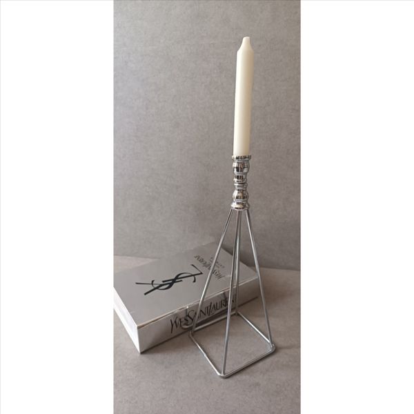 جا شمعی فلزی طرح روشنا