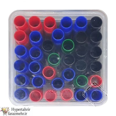 کاتریج (فشنگی ) جوهر ماژیک وایت برد  رنگبندی ( آبی - مشکی - قرمز - سبز )