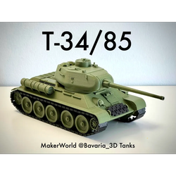 ماکت تانک شوروی T-34/85 مقیاس 1/35
