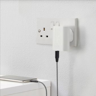 شارژر 3 پورت ایکیا مدل SMAHAGEL
