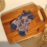 جوراب مچی ژاکارد زنانه طرح گیاه برند روپاپا