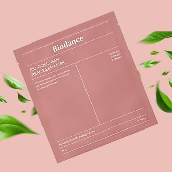ماسک صورت ورقه ای کلاژن ساز بایودنس ( BIODANCE )