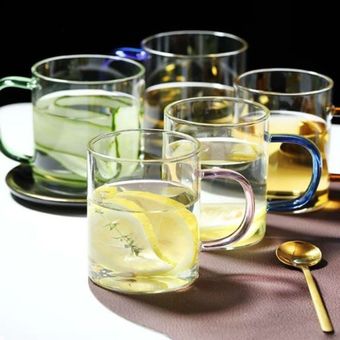 لیوان دسته رنگی تك عددي