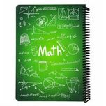 دفتر  دات نوت (DOT NOTE)  فرمولی 100 برگ جلد سخت در طرح های ( ریاضی-شیمی -زیست- فزیک-فارسی-عربی)