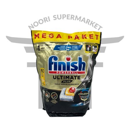 قرص ماشین ظرفشویی فینیش التیمیت پلاس 60عددی