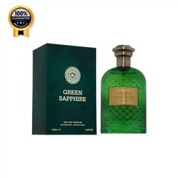 ادکلن یونیسکس گرین سافیر فراگرنس ورد Fragrance World اورجینال مشابه بودیسیا ویکتوریوس گرین سفیر