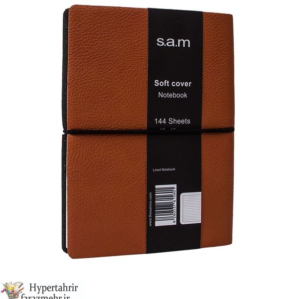 دفتر یادداشت سام( Sam) دنزو سایز وزیری کشدار 144 برگ در طرح های (پارچه ای -چرمی کلاسیک-پاستلی )