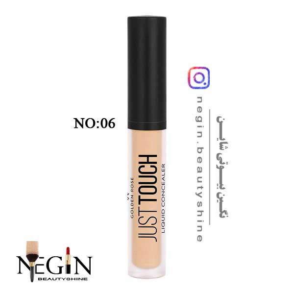 کانسیلر گلدن رز مدل just touch اصل (شماره 01 تا 10)