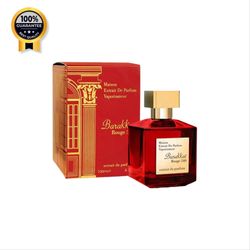 ادکلن زنانه باروک رژ اکستریت فراگرنس ورد Fragrance World اورجینال رایحه باراک رژ قرمز 540 حجم 100 میل