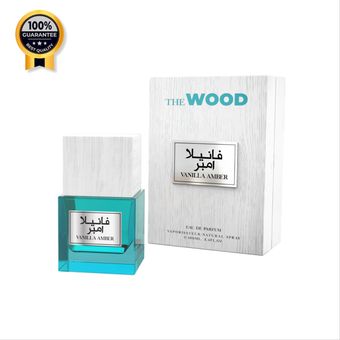 ادکلن وانیلا امبر مایلستون Milestone امپر اورجینال The Wood Vanilla Amber حجم 100 میل