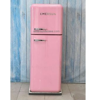 یخچال فریزر کلاسیک 16 فوت صورتی امرسان مدل TF16T329CLA