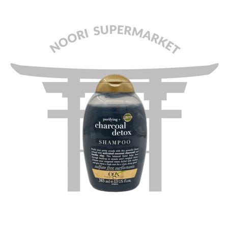 شامپو پاکسازی موی سر اوجی ایکس OGX مدل زغال Charcoal detox