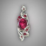 نیم ست طاووس