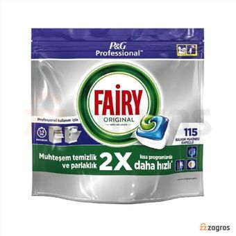 قرص ماشین ظرفشویی فیری مدل ORIGINAL بسته 115 عددی