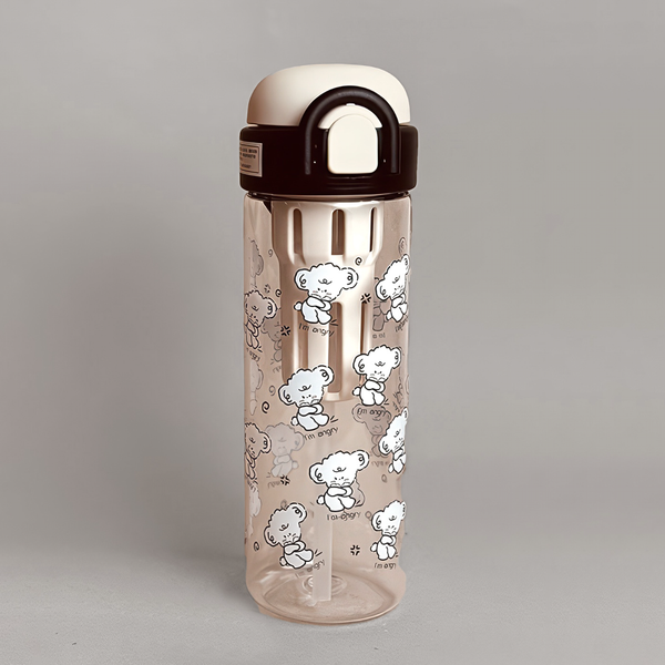 قمقمه طرح خرس بامزه دتاکس BPA FREE 600 ml