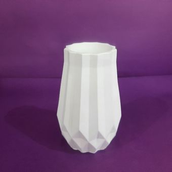 بیس خام گلدان شیار دار کد:BGS10
