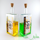 بطری های شیشه ای و درب