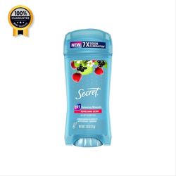 مام ژله ای سکرت Secret اورجینال بری Refreshing berry حجم 73 گرم