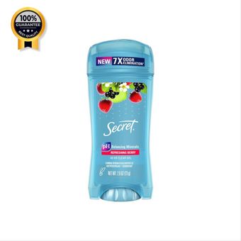 مام ژله ای سکرت Secret اورجینال بری Refreshing berry حجم 73 گرم