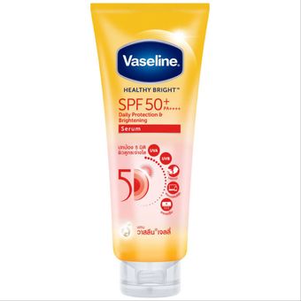 سرم ضدآفتاب وازلین مدل healthy bright spf 50 حجم 300 میل