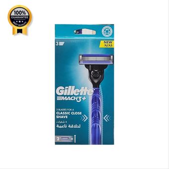 خود تراش ژیلت Gillette اورجینال مچ تری دسته با دو یدک