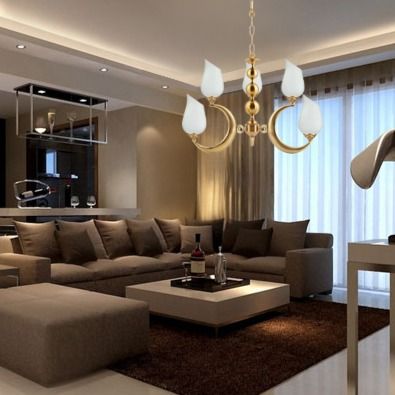 لوستر 6 شعله زیمادور مدل آرشیدا کد ZD-05