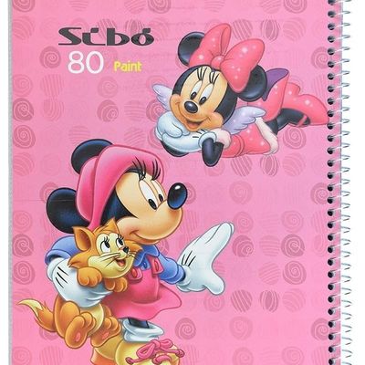 دفتر سیبو (Sibo) نقاشی 80 برگ در طرح های مختلف