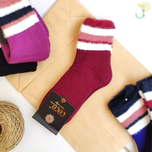 جوراب نیم ساق زنانه لبه موهر و داخل کرک برند COCO & HANA