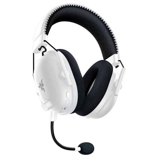 هدفون مخصوص بازی بی سیم ریزر مدل BLACKSHARK V2 PRO White Edition