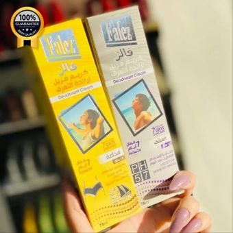 کرم ضد تعریق چندکاره فالز Falez اورجینال 7 روزه دو رایحه عشق و فخامه جم 75 میل