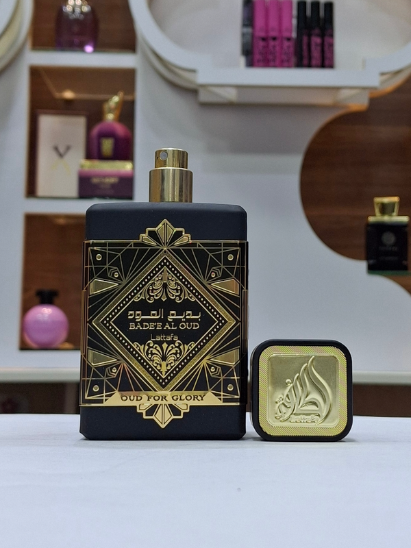 ادکلن بدیع العود عود فور گلوری (مشکی) لطافه | Lattafa Bade’e Al Oud Oud for Glory