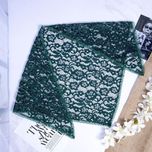 روسری سه گوش گیپور سبز