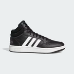 Adidas Hoops 3.0 Mid Classic Vintage Shoes - Black GW3020