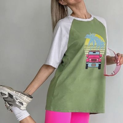 تی‌شرت رگلان اسپرت باربی کار مدل زنانه