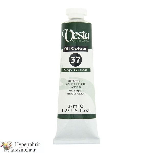 رنگ روغن وستا (Vesta) حجم 37میل  رنگبندی ( 28 رنگ )