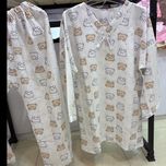 ست لباس خواب نخی دو تیکه کد1