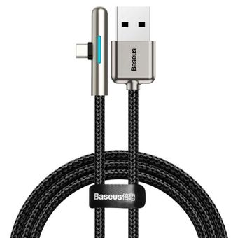 کابل فست شارژ Baseus CAT7C-B 4A 1m Type-C یکسر L