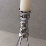 جا شمعی فلزی طرح روشنا