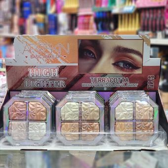 هایلایتر پودری آرت اسکین Artskin شاین دار در 3 شماره رنگ