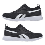 Reebok Womens Walkawhile GW0845 Black Running Shoes Sneakers