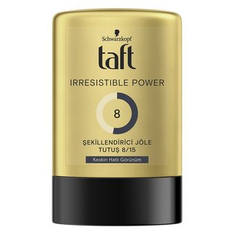 ژل حالت دهنده مو تافت Taft مدل Irresistible Power با درجه سختی 8 حجم 300 میل