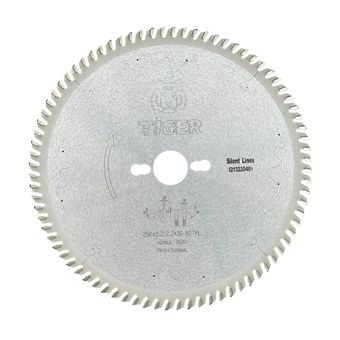 PD023 Tiger 250 دندانه 80 TPL تیغه الماسه برش MDF برند تایگر چک
