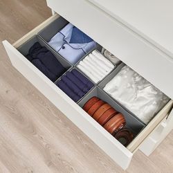 باکس نظم دهنده کشو ایکیا سری SKUBB بسته 6 عددی