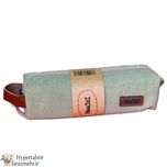 جامدادی تک زیپ بزرگ ناسی ( NaassI ) کتان رنگبندی ( طوسی روشن -سرمه ای -یشمی )