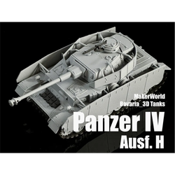ماکت تانک آلمانی Panzer IV Ausf. H با زره جانبی مقیاس 1/35