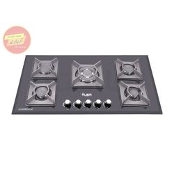 اجاق گاز 5 شعله شیشه ای  G504 السا استیل