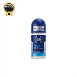 مام رول نیوآ Nivea اورجینال مدل Fresh active سری infinifresh 72h حجم 50 میل