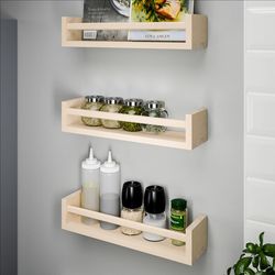 شلف چوبی دیواری ایکیا مدل BEKVAM