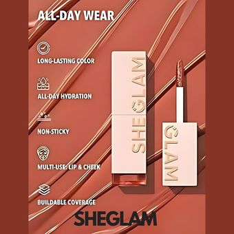 تینت لب رنگ برزدی لیپز شیگلم ( Sheglam Take a Hint Lip Tint Birthday Lips )